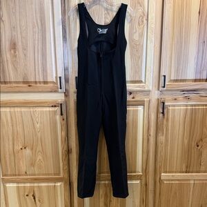 Obermeyer Black Jumpsuit Overall Winter Outdoor Activities Snow Ski Pants Size 8